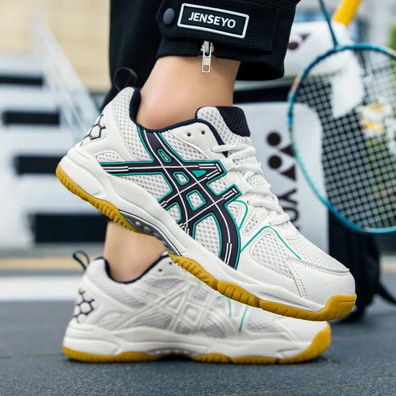 Унисекс Любители Бадминтон Обувь Кроссовки Профессиональная Волейбольная Обувь Спортивная Дышащая Обувь Женщины Мужчины Кроссовки Бадминтон