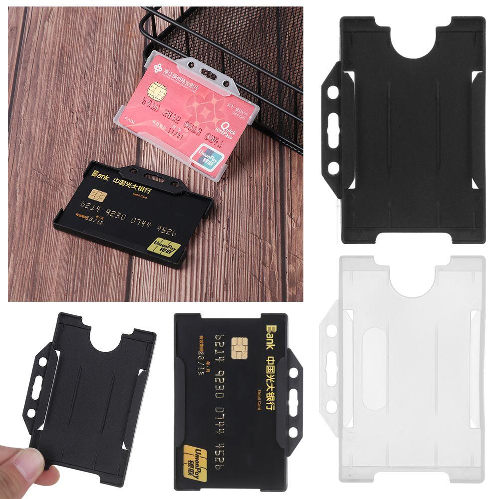 Badge Protector Cover ID Business Case ID Card Pouch Work Card Holders Card Sleeve Name Card