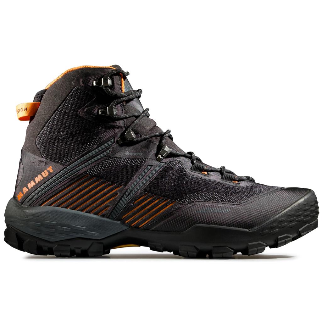 Мужская обувь Mammut Ducan II High GTX GORE-TEX Оранжевый Черный-Темный Размер 8 3030-05040