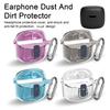 Transparent Earphone Protective Case Dustproof Waterproof Wear-Resistant Protective Case for JBL Tune Flex Headphones