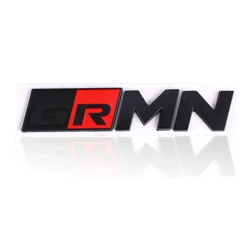 3D металлические буквы GR Sport MN GRMN наклейка на крыло автомобиля, задний багажник, эмблема для RZ RC RS Corolla Camry Prius, аксессуары