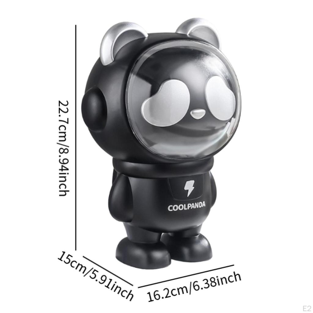 Копилка скульптура панды статуя животного мультфильм украшение стола банка для сбережений