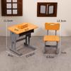 Children's Mini Desk & Study Table Toy Set with Books, Stationery, and Pencil Box Accessories