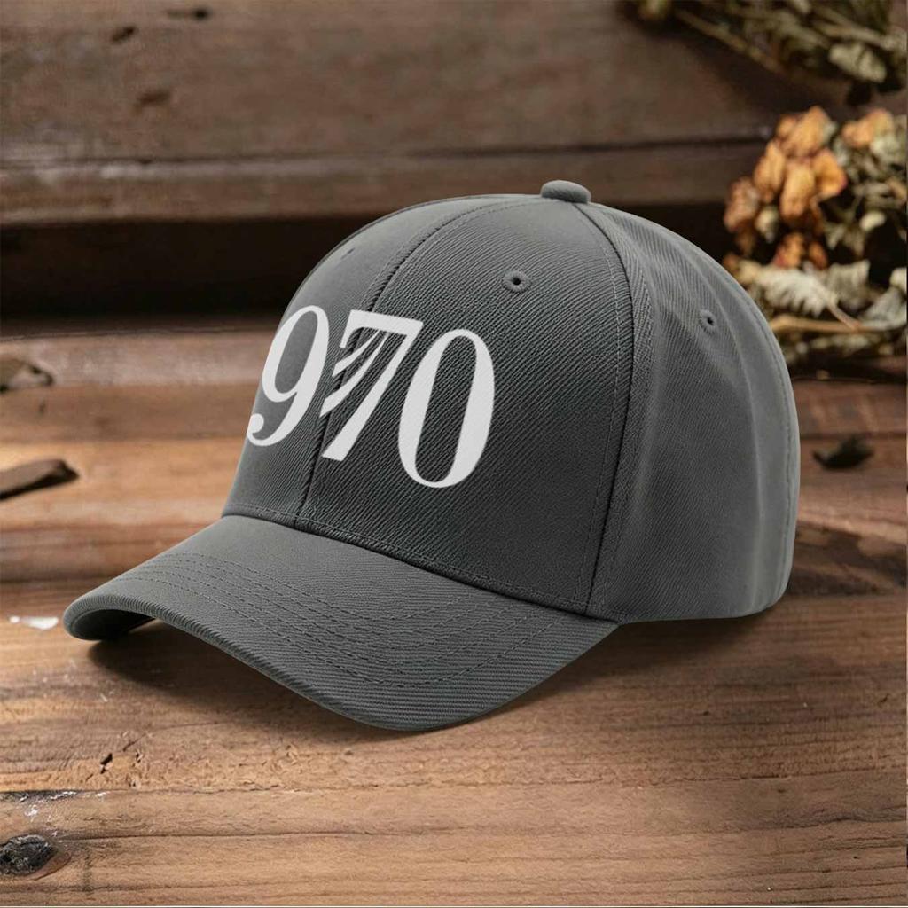 1970 Digital Print Adjustable Baseball Cap Retro Trucker Hat For Men Women Multicolor Daily Outdoor Campus Street Casual