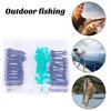 Rubber Beads Carp Fish Hook Accessories Compact Design Portable Universal Simple Installation Fish Hook Stopper Kit