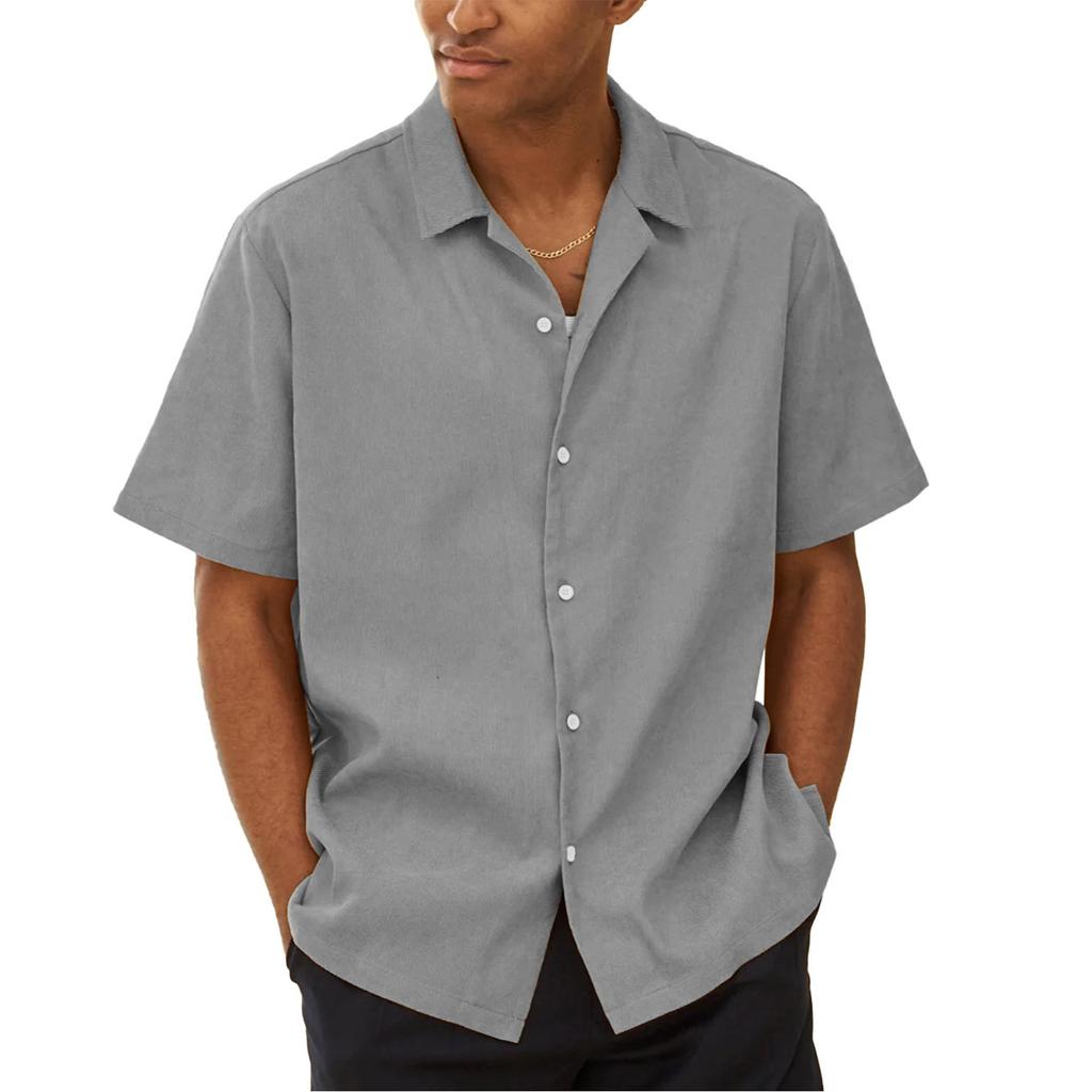 Гавайская рубашка для мужчин, мужские винтажные рубашки для боулинга на пуговицах, летняя пляжная рубашка с коротким рукавом