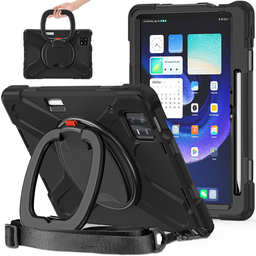Силиконовые+ПК Портативные Чехлы для Планшетов для Xiaomi Pad8 Pad6 Pad7 Mi Pad 7 Ultra/7s/6s/5/6/7/8 Pro 8Pro Чехол Обложка Поворотная Подставка Оболочка