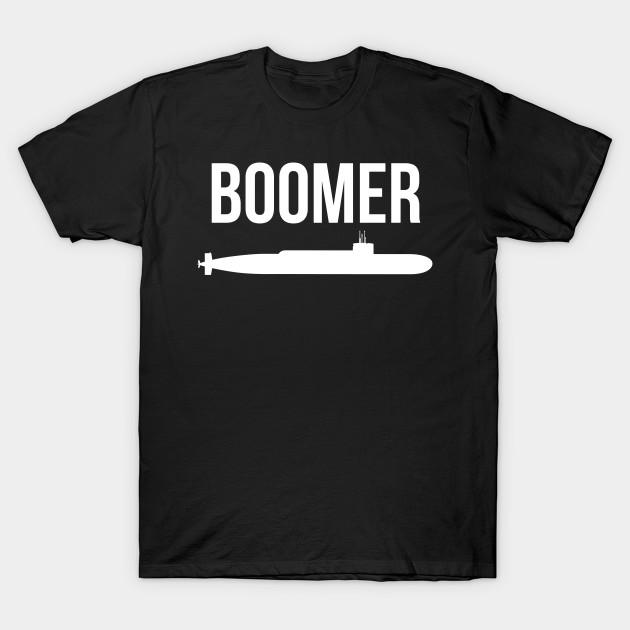 Мужская черная футболка с принтом Boomer Без выреза Термотрансферный принт Хлопковая футболка