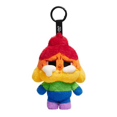 POP MART CRYBABY ПОДБОДРИСЬ, МАЛЫШ Плюшевый кулон, Pop Mart Гашапон, Фигурка в слепой коробке, Пластиковая модель, Премиальная игрушка, ПВХ мягкий винил, Оригинальный персонаж,