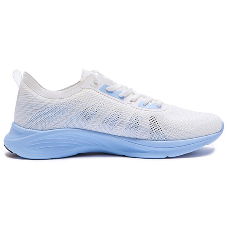 Anta Кроссовки для бега Urban Running Shock Absorbing Non-Slip Rebound Low-Top с дышащим верхом для мужчин, белые, синие, 112225540-3