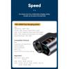 200W Car Charger Fast Charging Voltage Display USB 100W PD 30W 4 in 1 Dual 12V/24V Cigarette Lighter Splitter Power Adapter