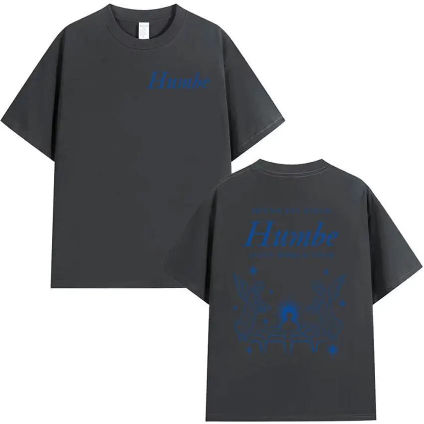 Humbe Dueno Del Cielo 2026 Tour Graphic TShirt Unisex Fashion Short Sleeve TShirt 100 Cotton Streetwear Tshirts