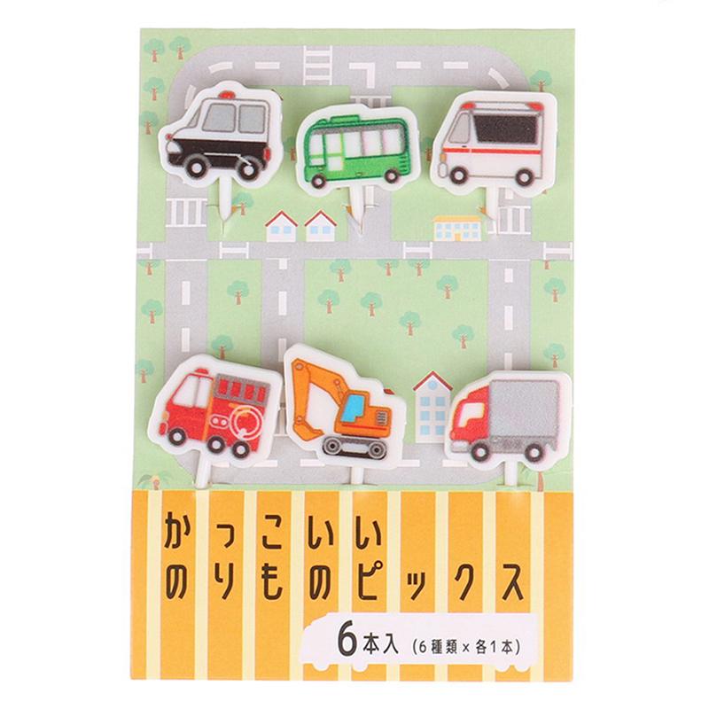 Животные Фрукты Вилка Мини Мультфильм Дети Закуска Торт Десерт Еда Фрукты Зубочистка