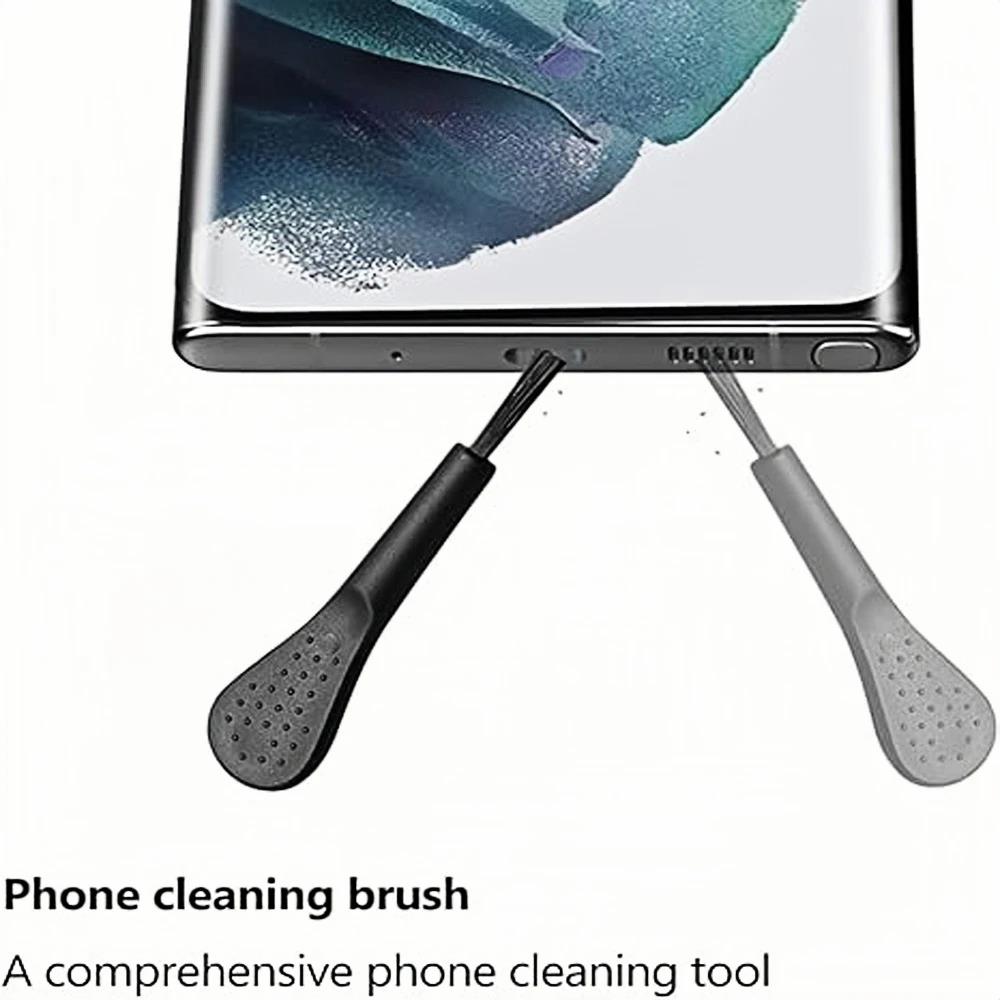5 шт. Заглушка от пыли для телефона USB C с чистящей щеткой, защитные колпачки для порта Type-C для iPhone Xiaomi Huawei Redmi Poco Type-C Смартфона