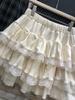 Japanese Style Kawaii Lolita Skirt Women Autumn Winter Sweet Lace Mini Cake Skirt Female Korea Princess Cute Party Skirt Shorts