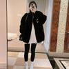 Women's Lambswool Coat Thickened Winter New Style Small Woolen Imitation Fur Coat Fur One-piece Top