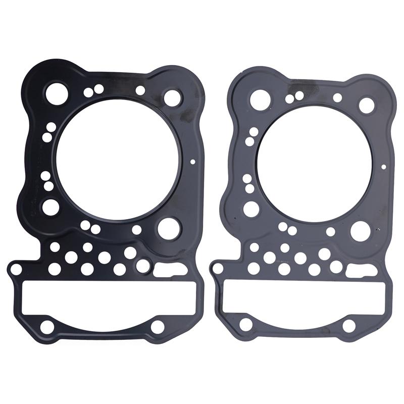 2PC Motorcycle Cylinder Head Gasket For Honda XRV750 Twin 1990-2000