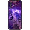 Для vivo V23 5G Чехол V2130 Силиконовый Милый Космический ТПУ Черные Оболочки для Vivo V23 Pro Чехол Бампер V2132 для vivoV23 V 23 V23Pro Сумка