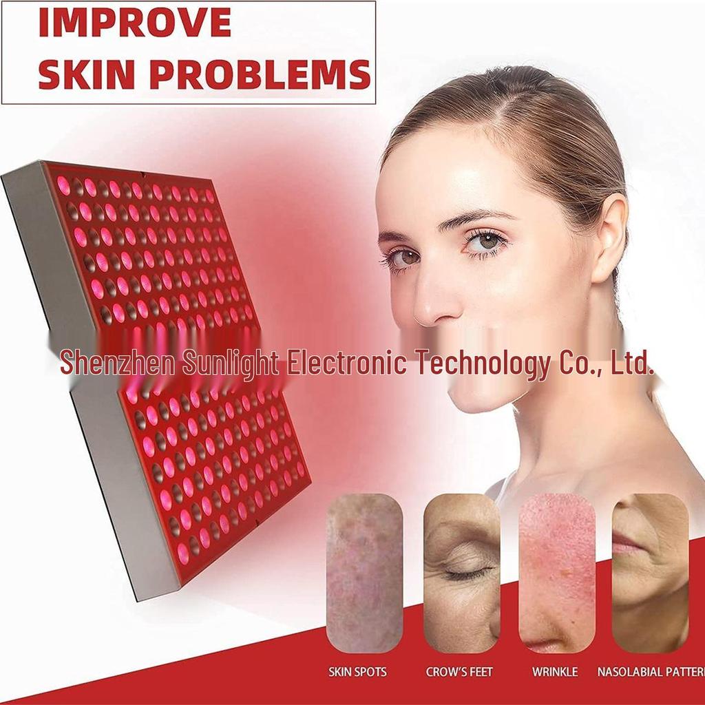 Портативная инфракрасная светодиодная лампа для красной светотерапии 660+850 нм для физиотерапии и красоты