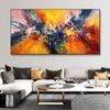 Абстрактная красочная картина на холсте Quadro, цветочные постеры и принты, настенные художественные фотографии, Cuadros, домашний декор для гостиной, без рамки