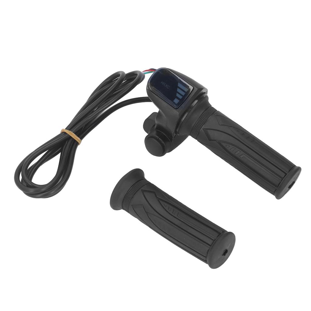 1Pair 48V Electric Bike Throttle Electric Bicycle Handlebar Throttle Grip with IC Induction