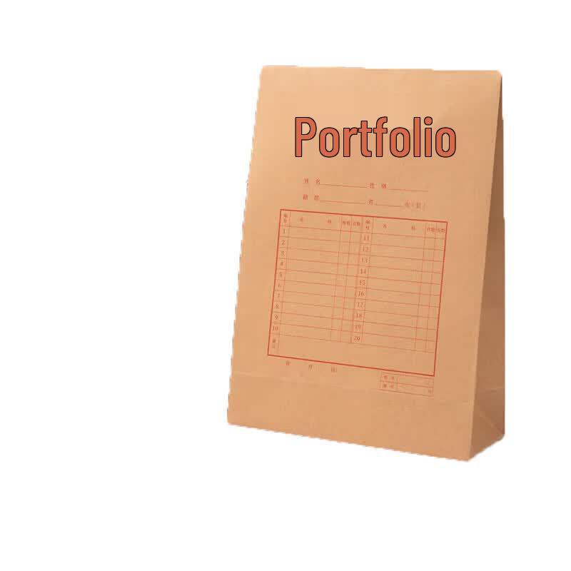 Deli 8387 Kraft Paper A4 File Folder