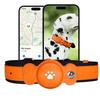 Waterproof Dog GPS Tracker Collar for IOS Lightweight Long Battery Life Real-Time Anti-lost Pet Locator Fits Small Medium Large Dogs