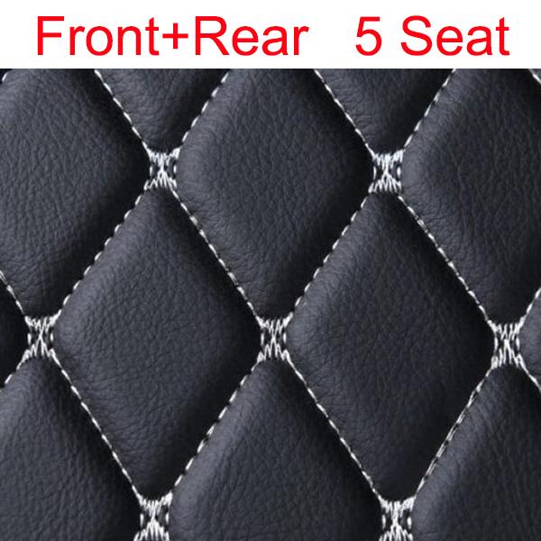 Custom Car Floor Mats for Ford Focus 2006-2011 Years Artificial Leather Carpet Interior Car Accessories