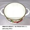 Fuji Enamel Pot 20cm Fruitus Collection 2 Two-Handed FTC-20W