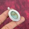 Амазонитовый кулон, 925 пробы серебряный кулон, ювелирные изделия ручной работы с драгоценными камнями, подарки для жены, абсолютно новый кулон