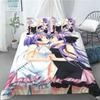 New 3d Printed Lucky Star Anime Girl 2/3 Pcs Duvet Cover Set Fashion Bedding Sets Comforter Duvet Cover Pillowcase Home Textiles