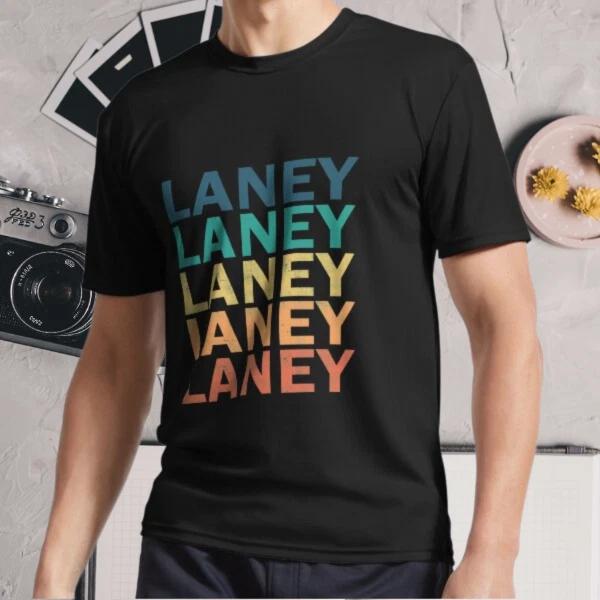 Новая футболка Laney с именем - Футболка Laney Vint с активным логотипом - Забавная, размеры S - 5XL