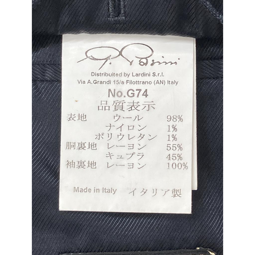 Gabriele Pasini [Внутренний обычный] JG70505Q 2B Приталенный пиджак 50 Темно-синий Подержанный