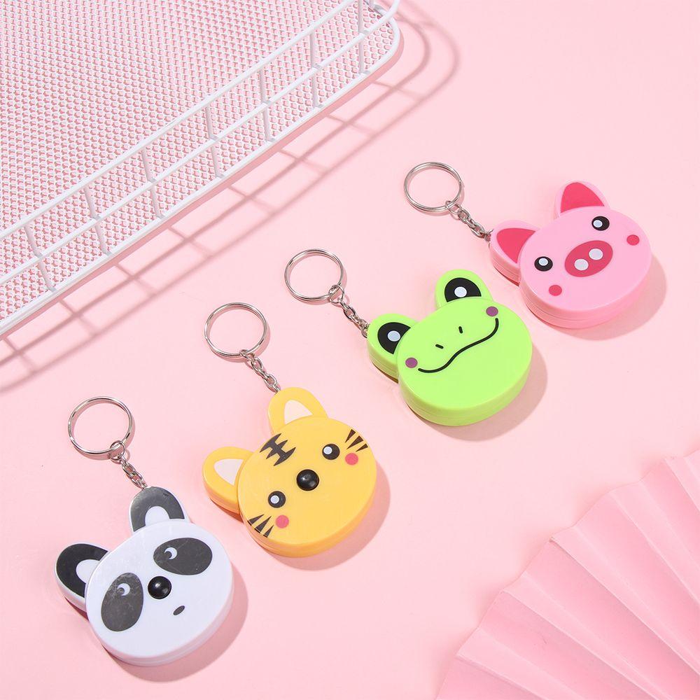 Ruler Cartoon Animal Tape Measure Measuring Ruler Automatic Stretch Ruler Sewing Measure Ruler