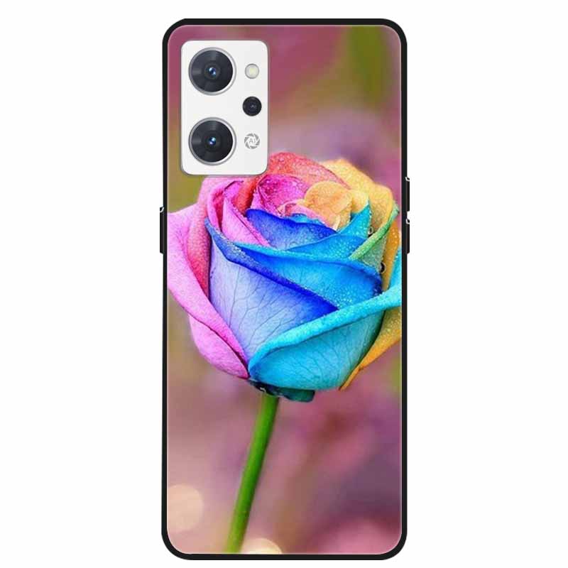 Для Oppo Reno 7A 9A Чехол Накладка на телефон Мягкий силикон Ударопрочный ТПУ Funda На Для Oppo Reno9 A 5G Защитный Capa Reno7 A / Reno9A