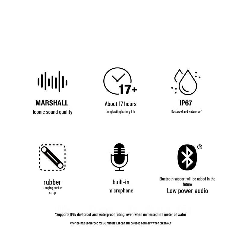 Marshall Willen II Portable Bluetooth Speaker