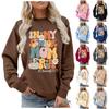In My Senior Mom Class Of 2025 Graphic Sweatshirts For Women O-Neck Casual Hoodies(IN MY SENIOR MOM ERR,class of 2025)