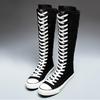 Canvas Sneakers Women Casual Slipon With Side Zipper For Spring Fashion