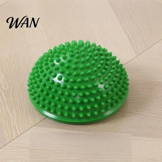 Family Exercise Balance Ball Anti-Slip Thickened Base Hemispheric Massage Design Sensory Kids Development Non-turning Trainer Preschool Activity