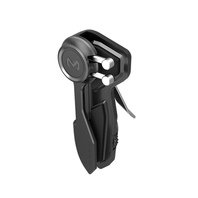 1 пара портативных легких металлических игровых триггеров с 6 пальцами, быстрочувствительных игровых контроллеров для планшетов