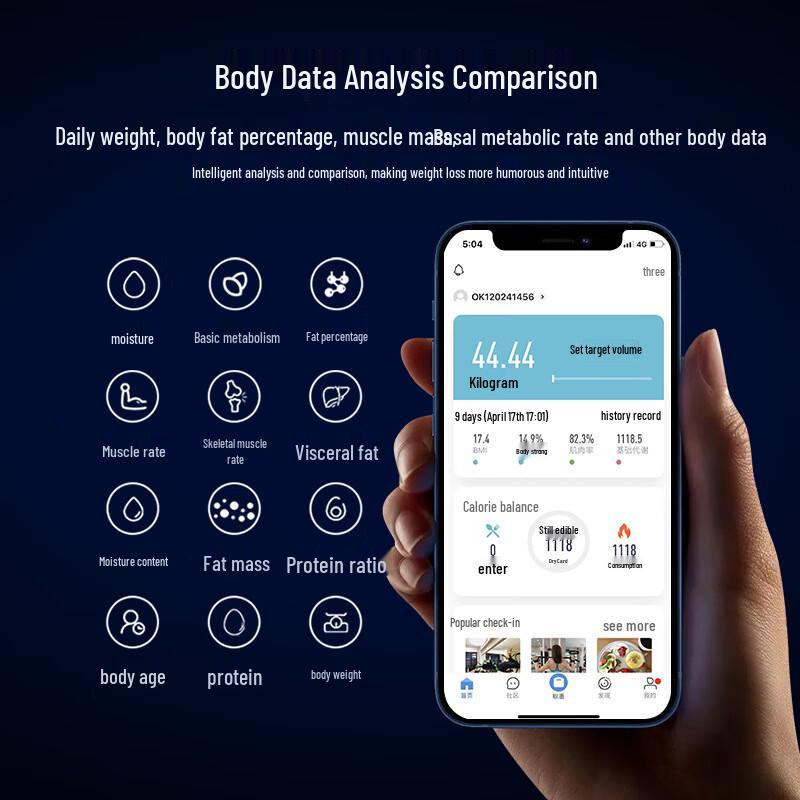 TuYi Smart Weight and Body Fat Scale