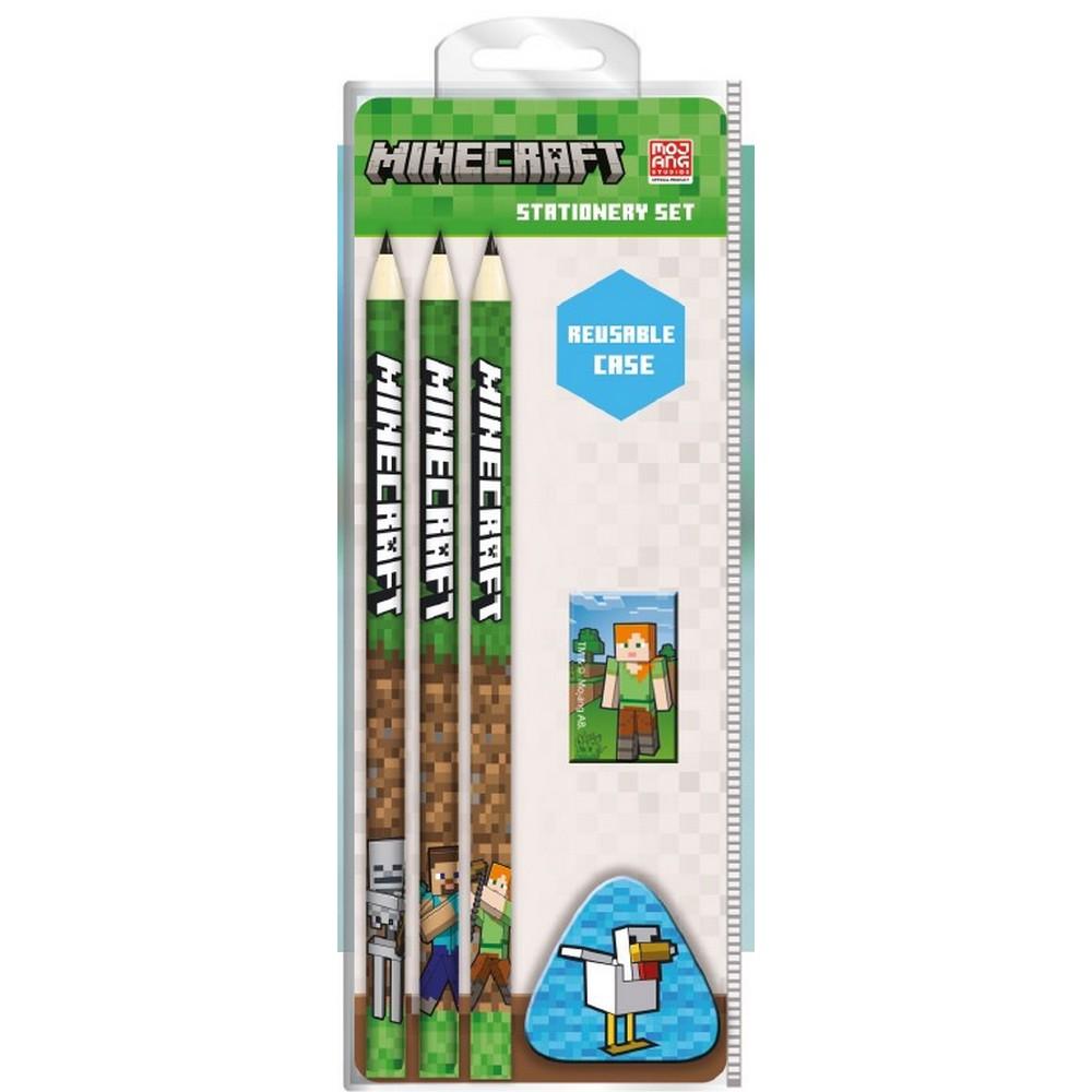 Minecraft Chicken Stationery Set