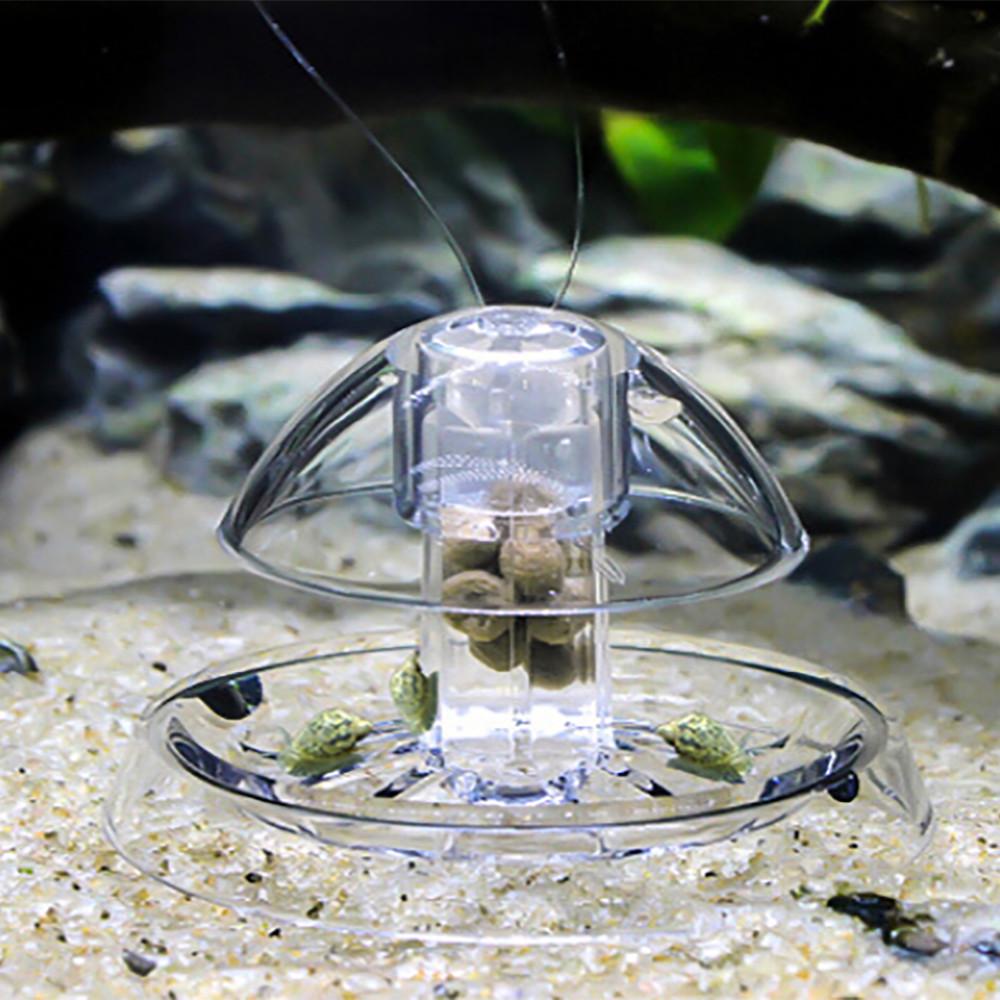 Clear Trap Aquarium Fish Tank Plants Planarian Leech Catch Environment