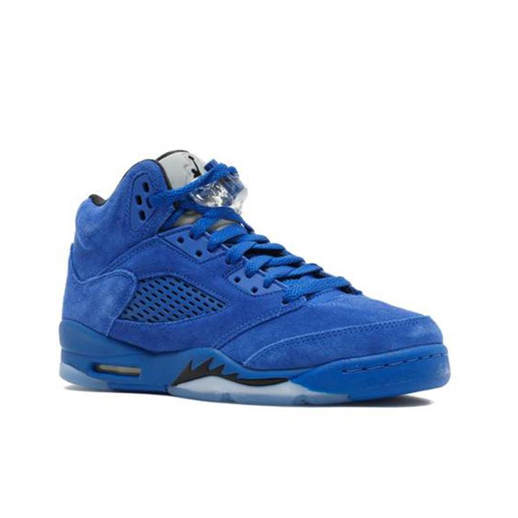 Jordan 5 Ретро Синяя Замша GS 440888-401