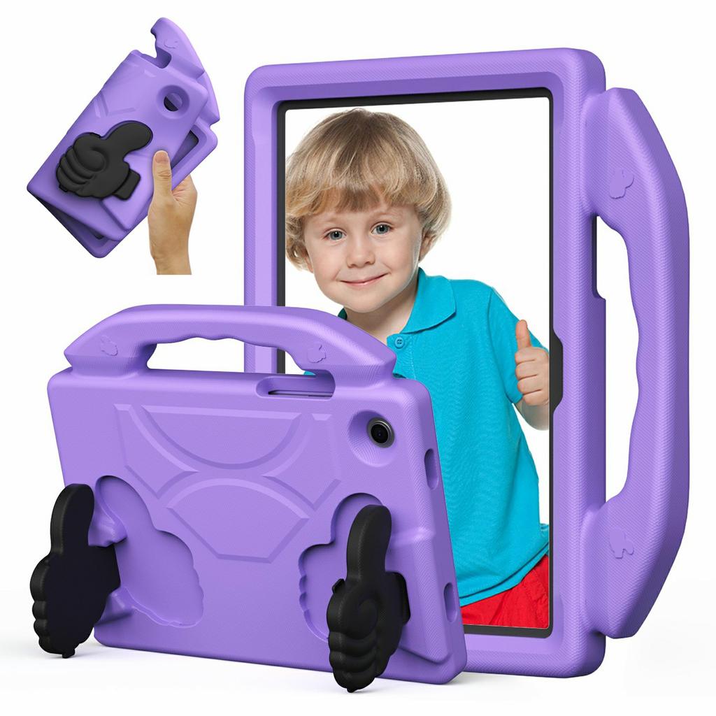 For Samsung Galaxy Tab A8 10.5 (2022)/(2021) Case Ultra-Soft EVA Thumb Kickstand Tablet Cover