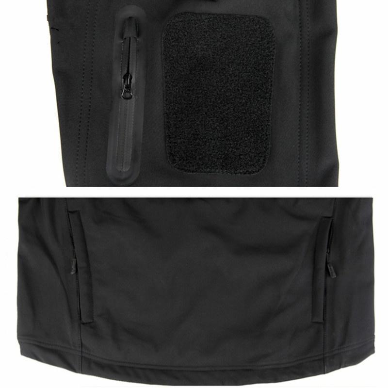 Тактическая куртка высокого качества из кожи акулы, водонепроницаемая ветровка, мужской плащ, одежда, куртка