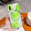 Для Samsung C7 A9 M31 F13 M01 M10 Прозрачный чехол для телефона Освежающий фруктовый узор Защита объектива Мягкий силикон Пылезащитный защитный чехол Для Samsung Capa