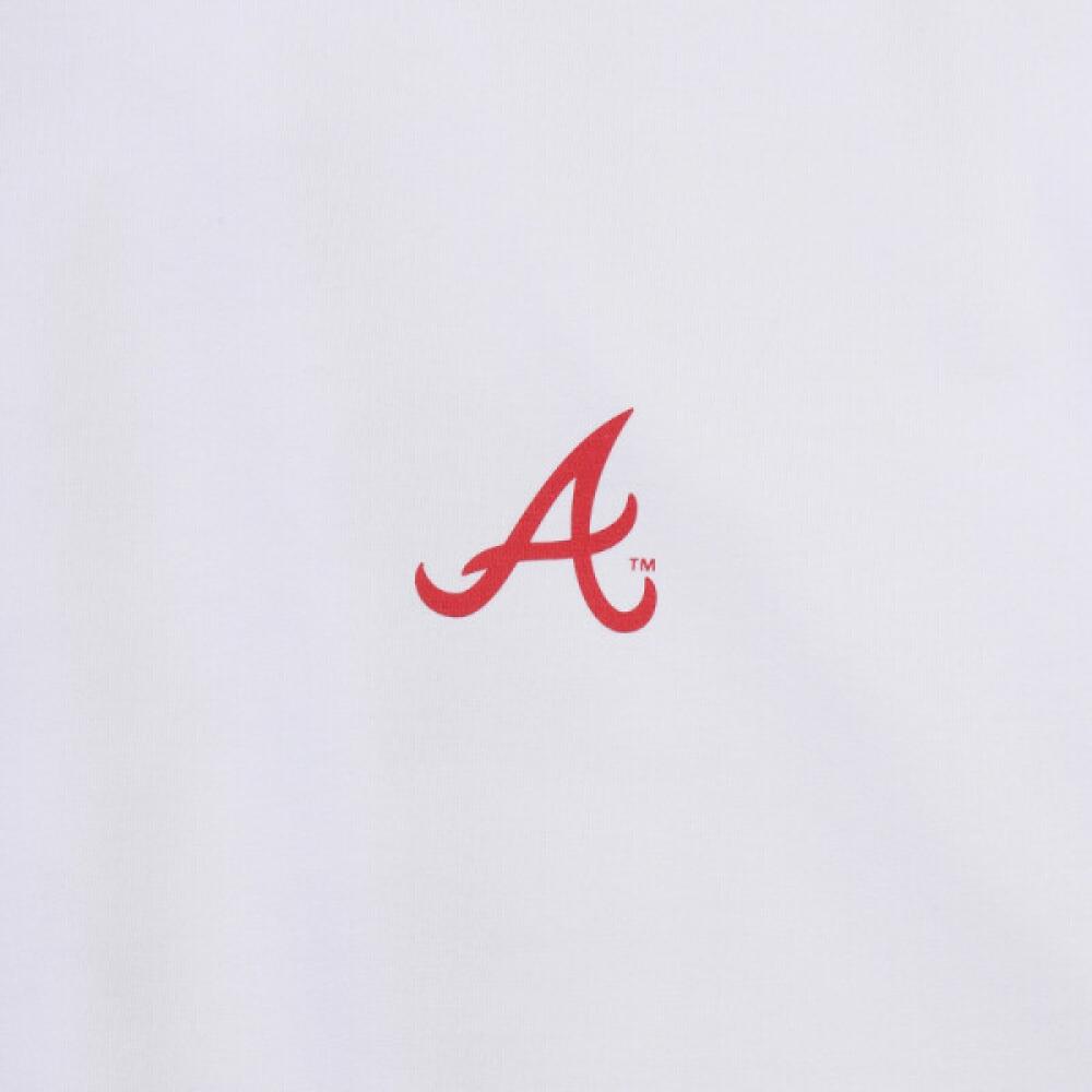 New Era ATlanTa 59fifTy Круглый T-shirt БЕЛЫЙ