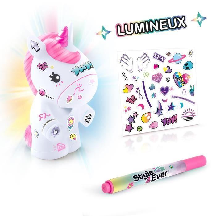 Mini Figurine Lumineuse à Décorer Déco DIY - Loisirs Créatifs pour Enfant Style 4 Ever - OFG 267 - Canal Toys Canal Toys