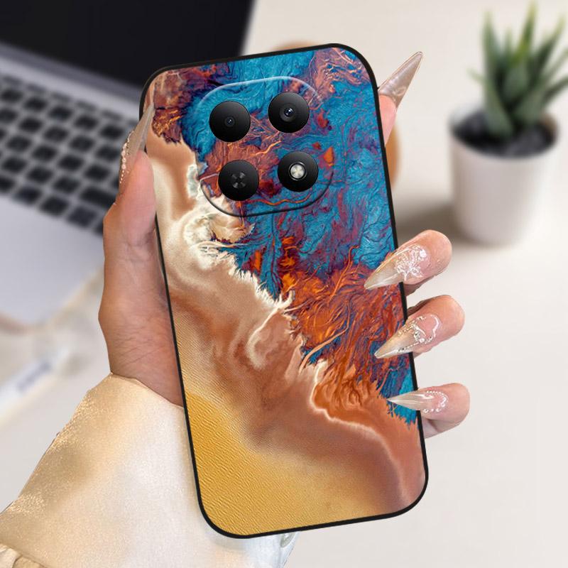 Чехол для Redmi Note15 15Pro Цветы Лев Защита камеры ТПУ Силикон Мягкий Чехол для Xiaomi Redmi Note 15 Pro 4G 5G Fundas